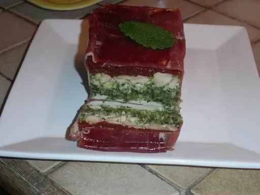 Terrine du soleil au poulet