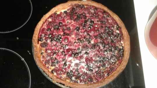 Tarte sablée aux fruits rouges