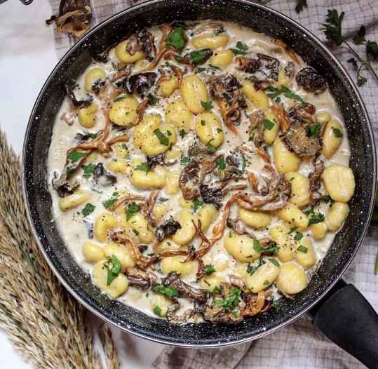Gnocchis à la sauce forestière