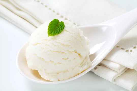 Glace au fromage blanc ou skyr facile