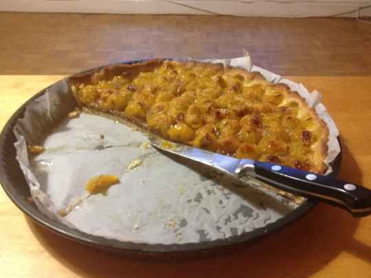 Tarte prunes spéculoos