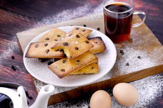 Financiers aux pépites de chocolat