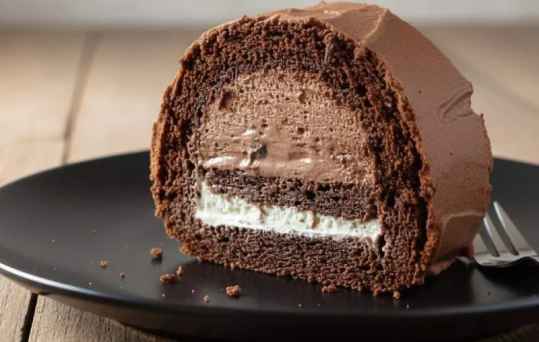Bûche façon forêt noire