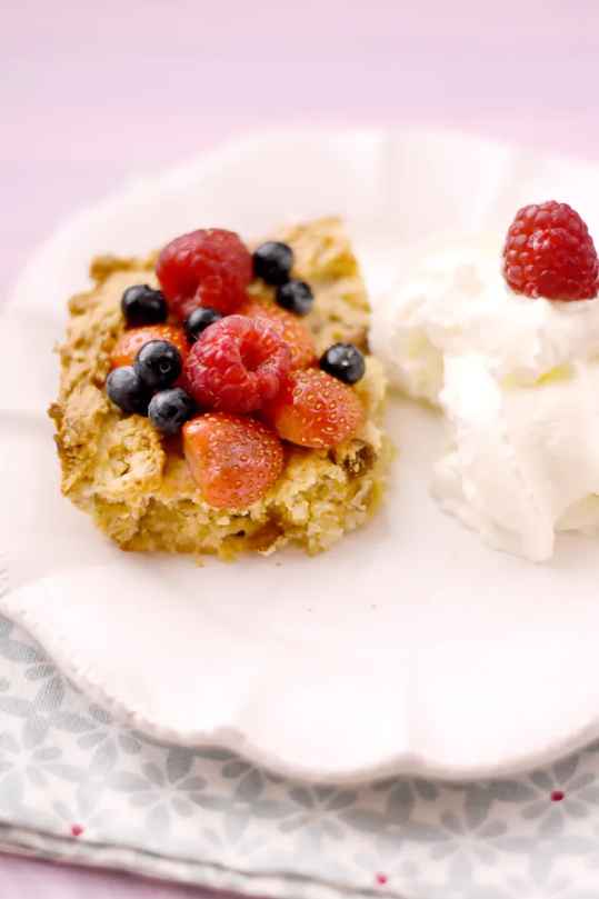 Tarte aux fruits rouges revisitée