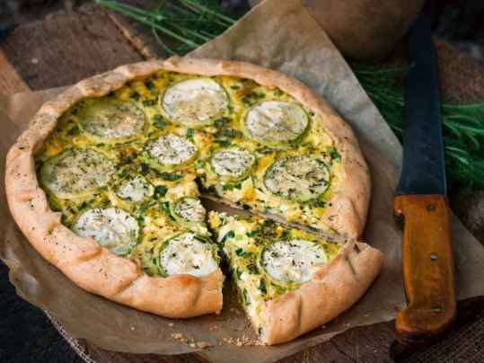 Courgettes au fromage de chèvre