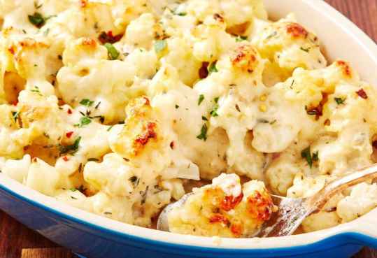 Gratin chou fleur au Thermomix