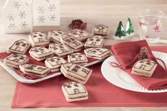 Sablés de Noël fourrés au Nutella®