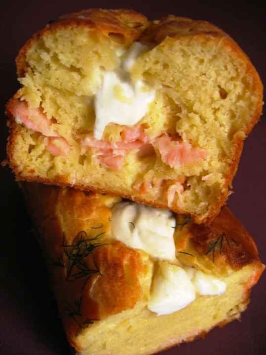 Cake saumon et mozzarella