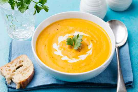 Velouté de butternut à la cannelle au Cooking Chef