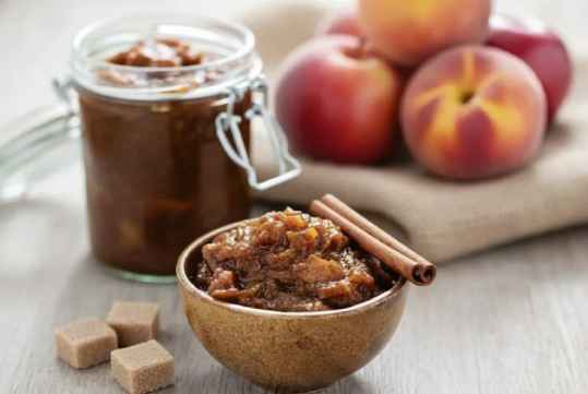 Compote de pêches