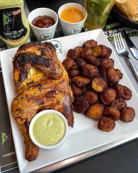 Sauce Verte Poulet Braisé
