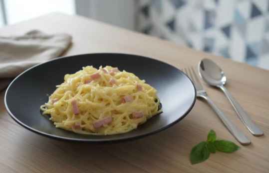 Gratin de courge spaghetti et lardons