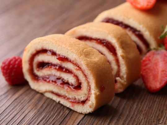 Gâteau roulé à la confiture