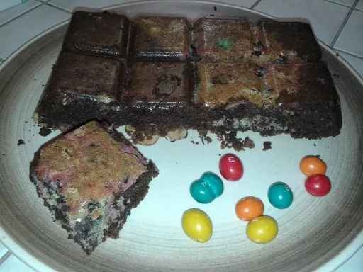 Marbré aux m&ms