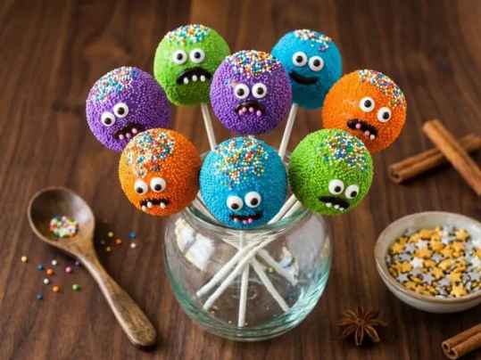 Sucettes Monstres en Guimauve