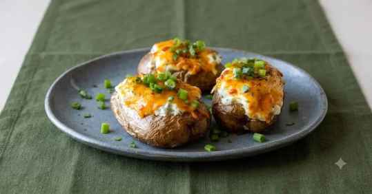 Pommes de terre farcies croustillantes Air Fryer