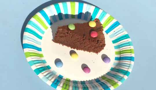 Gâteau léger au chocolat noir