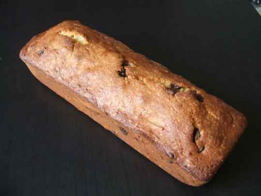 Quatre-quarts aux pépites de chocolat et à l'orange