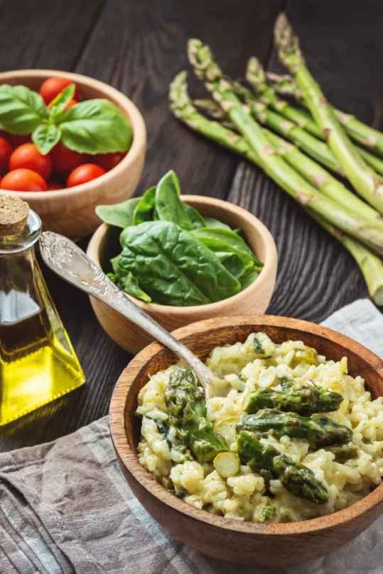 Risotto aux asperges fraîches au Thermomix
