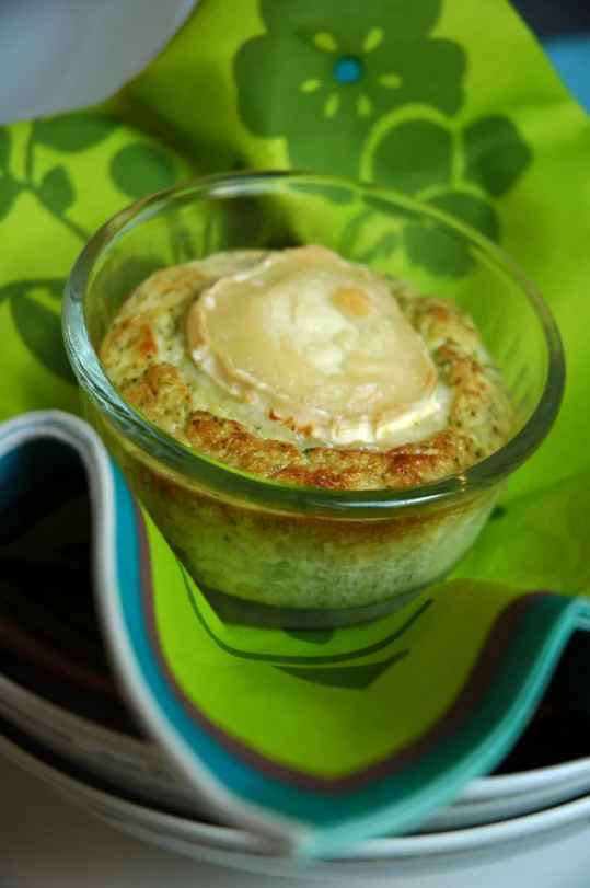 Soufflé au brocoli