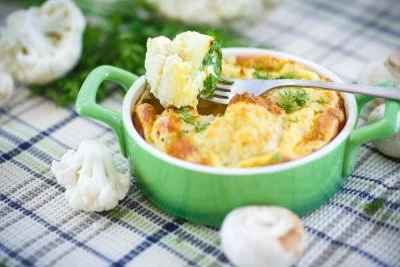 Flans chou-fleur et brocolis en mini-cocottes