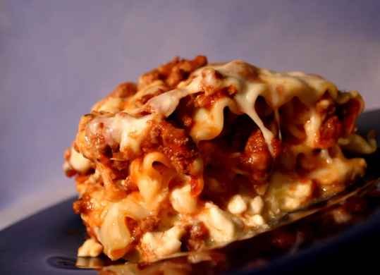Lasagnes façon burger