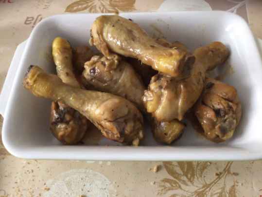 Poulet au vinaigre et à la crème
