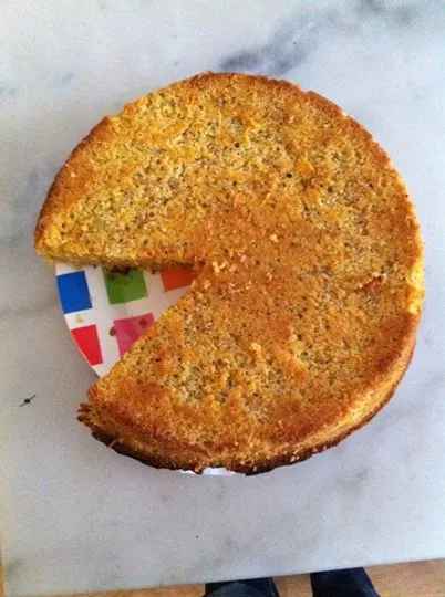 Gateau au yaourt à la noisette et à la carotte