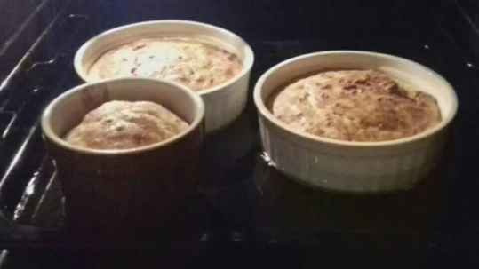 Petits soufflés au crabe