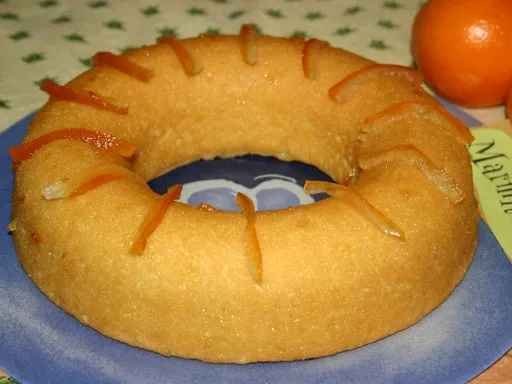 Gâteau d'orange arrosé