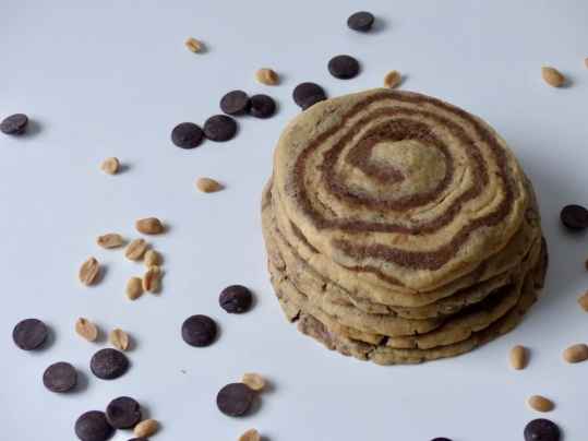 Double cookie coeur fondant chocolat