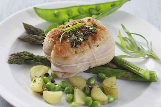 Paupiettes de veau flambées au Cognac