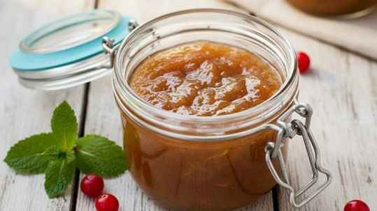 Compote de rhubarbe