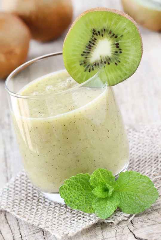 Smoothie vert (au kiwi)