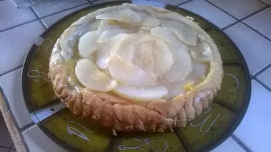 Tarte tatin poire-mangue