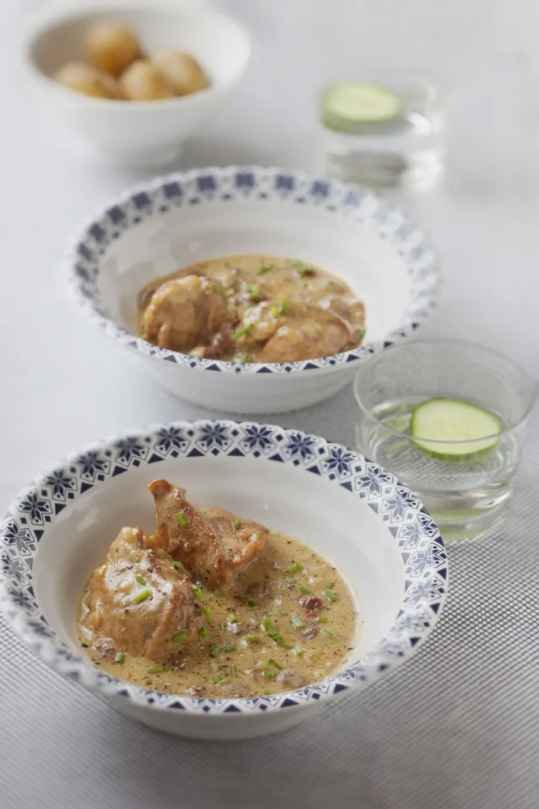 Blanquette au lait de coco