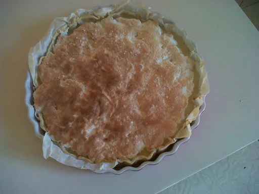 Tarte au citron et lait de coco