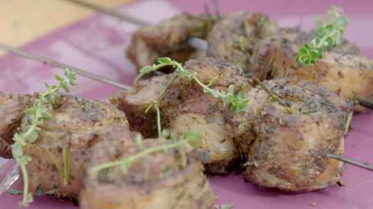 Épigramme d'agneau grillé par Laurent Mariotte
