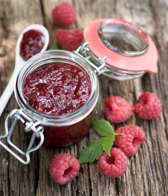 Confiture de framboises facile