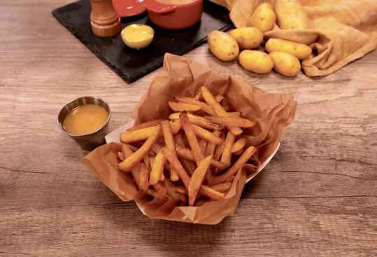 Sauce chinoise et frites maison au four
