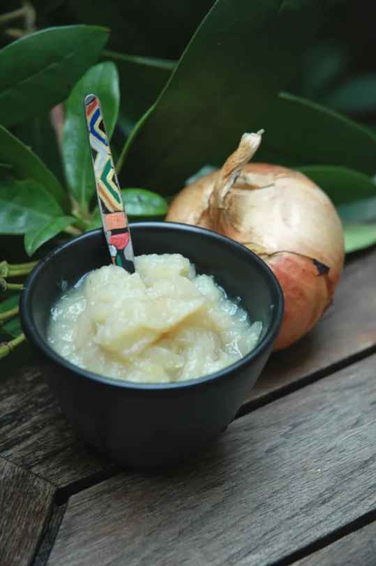 Purée d'oignons de Roscoff