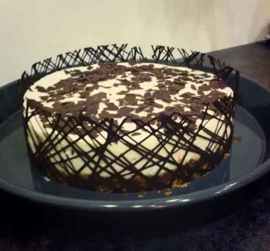 Bavarois poire et praliné