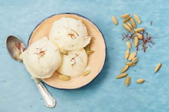 Kulfi à la cardamome (glace indienne)