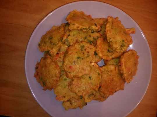Beignets légers aux légumes