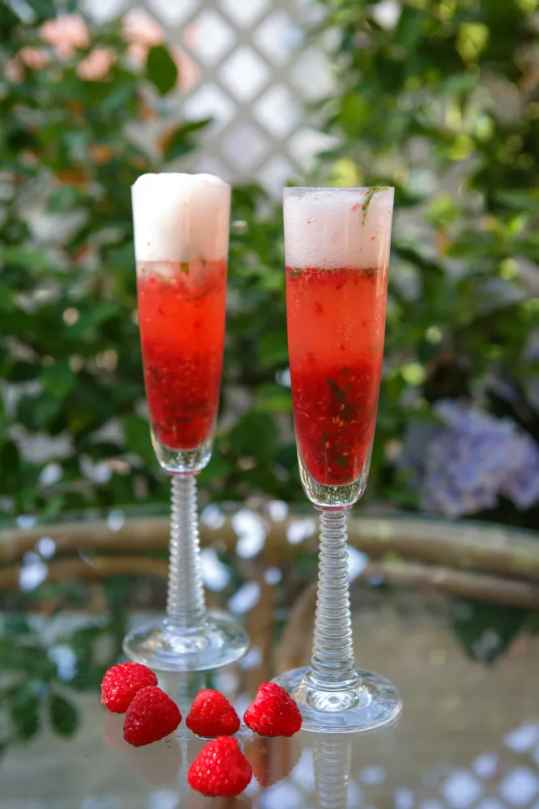 Vin de framboises