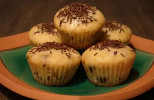 Muffins au babeurre et aux pépites de chocolat