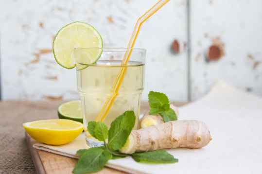 Boisson express au gingembre