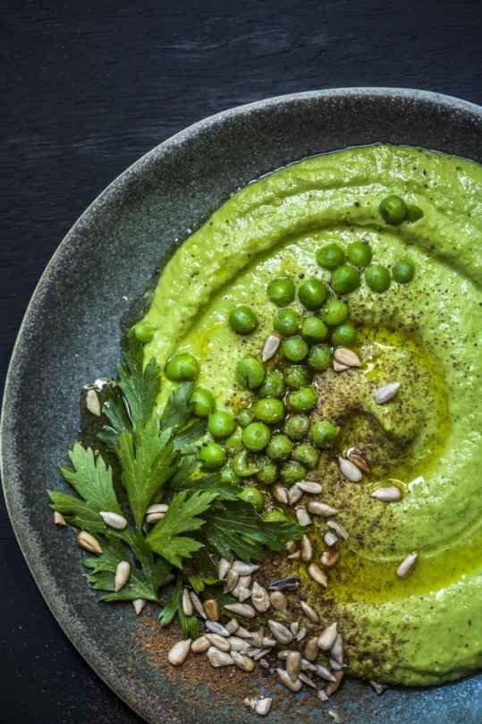 Guacamole de petits-pois