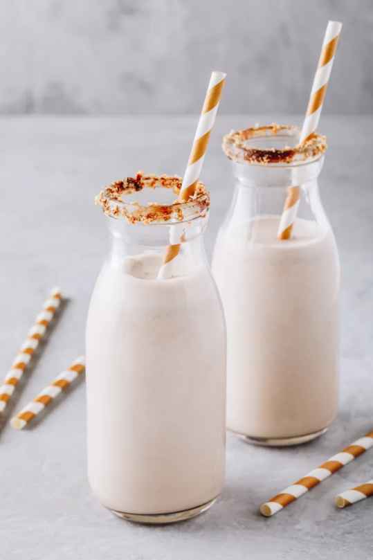 Milk shake à l'orgeat