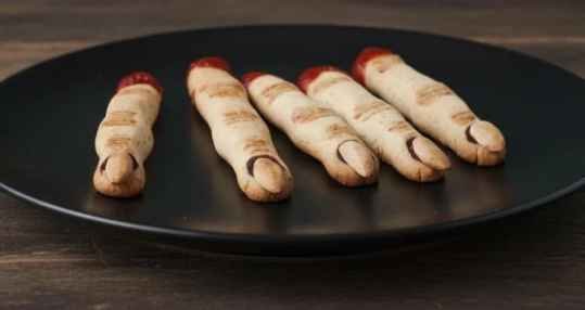 Doigts de sorcière pour Halloween